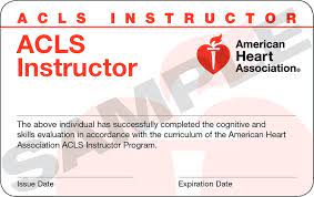 ACLS Instructor Card